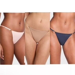 Victoria’s Secret Set 3 Bikini Panties Size L